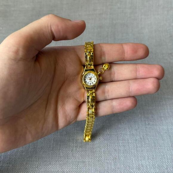 Elegant gold watch classic analogue MENS2 - Picture 3 of 7